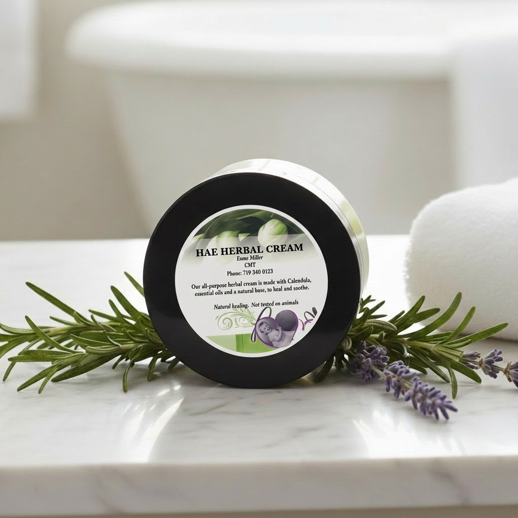 8 oz HAE Herbal Cream Jar